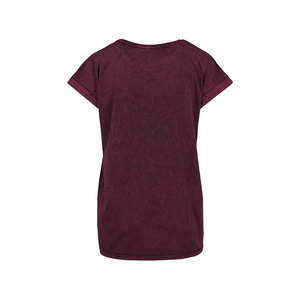 Camiseta de lavado ácido para mujer más Popular a la venta, camiseta de lavado ácido, camiseta de lavado ácido de algodón de estilo OEM - Product Image 6