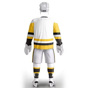 Uniformes de hockey sur glace personnalisés en gros avec logo, vêtements de sport d'équipe décontractés, service de sublimation OEM du Pakistan - Product Image 4