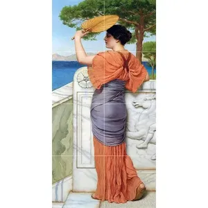 Sur le BALCON J. Catégorie Produit GODWARD Fille Femme Carrelage Mural Dosseret Marbre Céramique Murale - Product Image 1