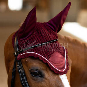 Quantité minimale de commande bas taux de gros équipement d'équitation bonnet d'oreille dernière conception cheval oreille bonnet fabriqué au Pakistan - Product Image 4