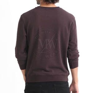 Nouvelle mode, sweat-shirts à capuche pour hommes META WEAR, 100% coton respirant, basiques d'hiver, impression personnalisée, style streetwear décontracté - Product Image 4