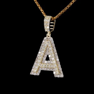 Colgante de diamante de moissanita helada/colgante de joyería de hip hop - Product Image 5