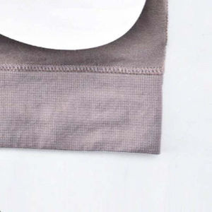 Luxury Style Women Yoga <b>Sports</b> <b>Bra</b> <b>Backless</b> Design Medium Support Anti-wrinkle Premium Quality Reasonable Price Durable Front - Product Image 4