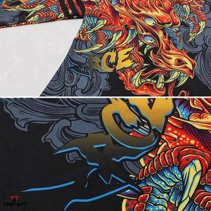 Vêtement de sport MMA à manches longues, nouvelle mode, respirant, protection solaire, antibactérien, séchage rapide, polyester/nylon, vente chaude - Product Image 5