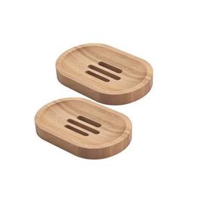 Nouveau porte-savon en bois en forme de feuille élégante pour salle de bain Plateau à savon au design moderne Accessoire parfait pour salle de bain ou cuisine. - Product Image 3