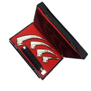 Juego de laringoscopio ENT para adultos de alta calidad Desechable Reutilizable y personalizado para uso de emergencia Juego de laringoscopio - Product Image 4