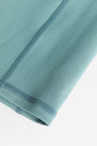 Pantalones cortos de Yoga de cintura alta personalizados para mujer, venta al por mayor, pantalones deportivos de verano, ropa de ejercicio físico de cadera - Product Image 4