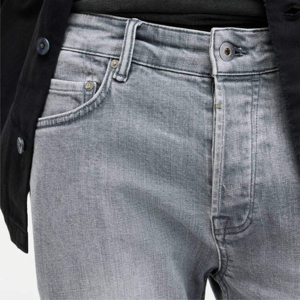 Nuevo diseño de moda Jeans para hombres Venta al por mayor personalizado Hombres Marca de alta calidad Ripped Black Denim Jean - Product Image 3