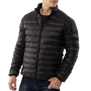 Veste matelassée d'hiver de haute qualité pour hommes, vente chaude, chaude, légère, pour l'extérieur, veste matelassée en duvet pour hommes - Product Image 1