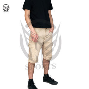 บริการขายส่ง OEM กางเกงขาสั้นคาร์โก้สำหรับออกกำลังกายฤดูร้อนสำหรับผู้ชาย พร้อมกระเป๋าแบบกำหนดเอง ผ้าฝ้าย 100% แห้งเร็วและระบายอากาศได้ดี - Product Image 3