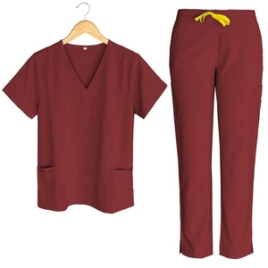 Ensemble de gommage médical personnalisé frais uniforme d'hôpital en tissu léger et confortable pour un usage quotidien - Product Image 1