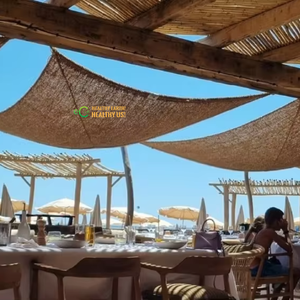 แผ่นรองบังแดดทำจากเส้นใยมะพร้าวใช้บังแดดสำหรับกิจกรรมกลางแจ้งขนาดและรูปทรงทำตามสั่งผลิตในเวียดนาม - Product Image 4