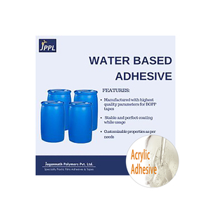 Colle adhésive acrylique à base d'eau de bonne qualité pour emballage d'impression disponible à bon prix - Product Image 5