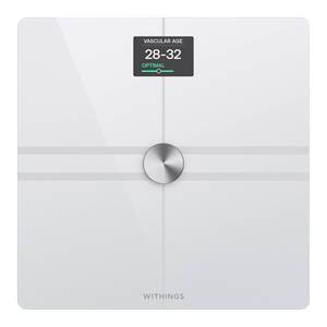 Báscula Digital Corporal Inteligente SMART Body Comp WBS12 Blanca con Funciones de Monitoreo de Salud - Product Image 1