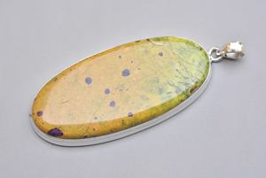 Natural Atlantisite 925 Sterling Silver Pendants Jewelry - Atlantisite Silver Pendant - Best Grade Atlantisite 925 Sterling - Product Image 3