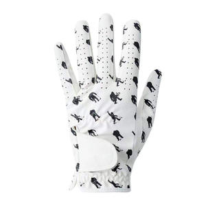 Venta al por mayor de guantes de golf proveedor OEM ODM logotipo personalizado impreso Cabretta cuero antideslizante agarre transpirable cómodo duradero deportes - Product Image 1