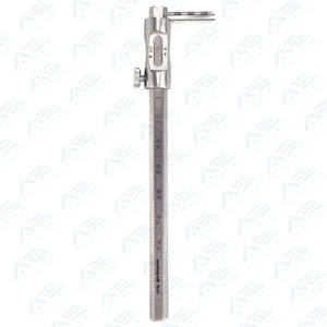 Jauge dentaire orthodontique en acier réglable professionnelle support manuel hauteur équipement d'instruments chirurgicaux dentaires - Product Image 5