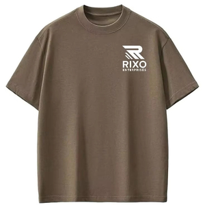 T-shirt à manches courtes à col rond, coupe classique, personnalisé, 100% coton, tissu tricoté, style décontracté, respirant, séchage rapide, écologique, numérique - Product Image 3