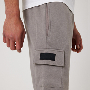 Conjunto de camiseta y pantalones cortos transpirables personalizados para hombre, conjunto informal de pantalones cortos y camiseta de algodón, conjunto doble de camiseta con cuello redondo y pantalones cortos - Product Image 5