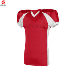 Venta al por mayor de fábrica, diseño personalizado, secado rápido, deportes, correr, uniforme de fútbol americano, característica transpirable, precio bajo - Product Image 4