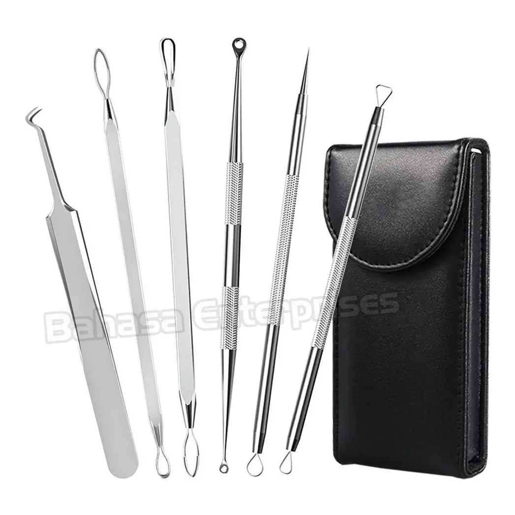 Professional Pimple Acne Removal Blackhead Remover Tool Kit Face Care Comedone Blemish Spot Cleaner Remover