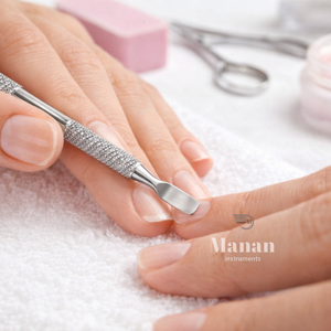 Empujador de Cutículas Profesional de Acero Inoxidable de Doble Punta, Antideslizante y Resistente al Óxido, para Manicura, Pedicura y Arte de Uñas - Product Image 5