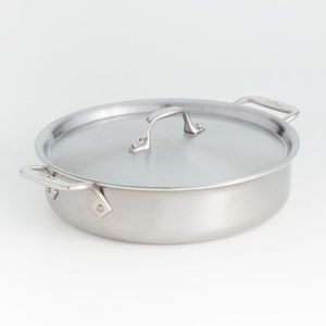 Double Handle Stainless Steel Hot <b>Pot</b> Offering Comfortable Grip For Carrying And Serving Hot Dishes Safely - Product Image 6