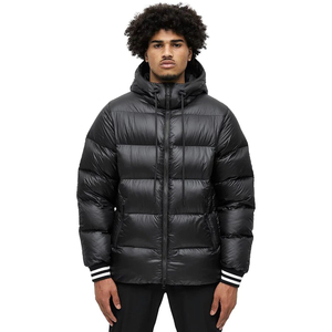 Pufer Parker เสื้อโค้ทบันเงาสำหรับผู้ชายเสื้อแจ็คเก็ตตัวใหญ่สำหรับใส่800โลโก้ - Product Image 1