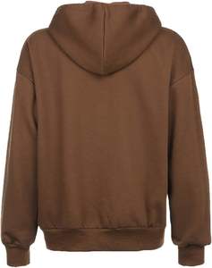 Ensemble de survêtement homme personnalisé avec logo OEM, sweat à capuche zippé en molleton bouclette et pantalon de jogging, poids lourd, vierge - Product Image 3