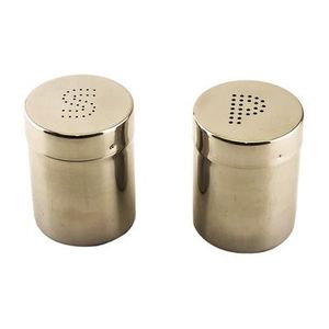 Elegante Juego de Salero y Pimentero de Metal, Duradero, con Orificios Fáciles de Verter, Aplicación de Condimento sin Esfuerzo para Hierbas y Especias - Product Image 3