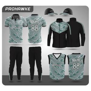 Uniforme Prohawke Más Vendido, Uniformes de Diseño Personalizado, Kits de Cricket, Uniforme de Cricket de Entrenamiento por Sublimación - Product Image 5