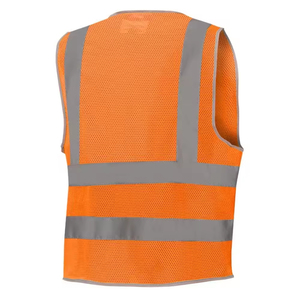 Gilet de travail et de sécurité sur mesure en gros pour votre gilet de sécurité unisexe avec plusieurs poches, gilet élégant - Product Image 2