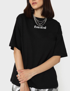 T-shirt à manches courtes pour femme de qualité supérieure 100% coton 240 GSM surdimensionné Option multicolore Impression de logo personnalisé Épaule tombante - Product Image 4