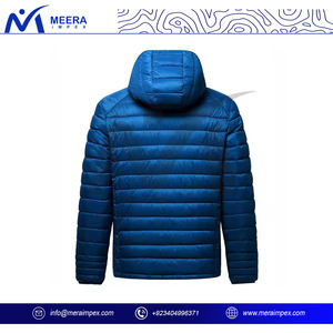 Veste d'hiver matelassée et coupe-vent pour hommes, logo personnalisé, veste isolée pour les travailleurs en plein air, les équipes sportives ou le personnel de l'entreprise - Product Image 4