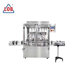 Machines de remplissage de bouteilles liquides LOB avec dix têtes de remplissage - Product Image 3