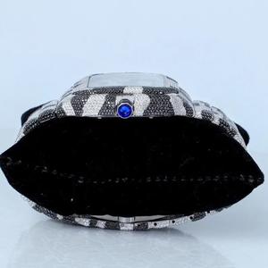Montre-bracelet pour homme avec diamants en moissanite noirs et blancs entièrement sertis Mouvement mécanique automatique pour les fournisseurs indiens - Product Image 3