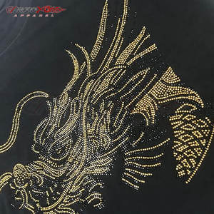 Sudadera para hombre con detalles de diamantes de imitación y aspecto de estilo urbano de calle sudadera brillante con diamantes de imitación para hombre - Product Image 4