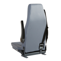 Sièges de bus de taille standard avec dossier rembourré pliable à double accoudoir GS 159-2, certifiés ISO9001, de haute qualité, accessoires à faible coût