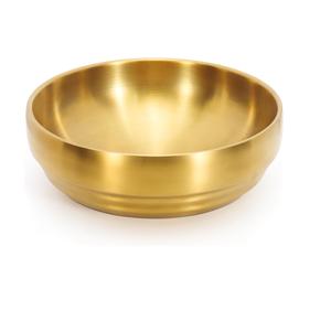 ชามเสิร์ฟผลไม้ขนาดใหญ่เคลือบทองสำหรับตกแต่งโต๊ะอาหาร เหมาะสำหรับโรงแรม ครัว และงานจัดเลี้ยง - Product Image 6