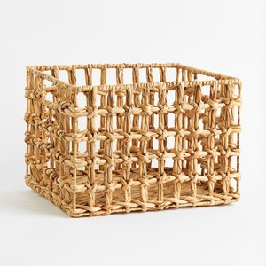 Panier en jacinthe d'eau tressé pour accessoires ménagers, organiseur de rangement pour tiroir de cuisine - Product Image 5