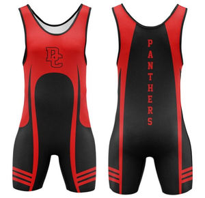 Venta al por mayor traje de Lucha Libre Profesional sublimado completo camiseta de lucha libre personalizada - Product Image 5