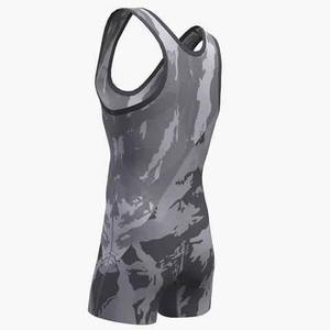 New Arrival Stretchable <b>Singlets</b> Low Price Top Quality <b>Men</b> Wrestling <b>Singlet</b> Lightweight Fabric Sublimation Weightlifting Suits - Product Image 4