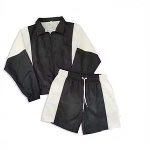 Veste coupe-vent en satin brodé personnalisée de haute qualité, style streetwear, à capuche, unie, chaude, coupe-vent, fine, avec fermeture éclair - Product Image 6