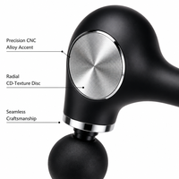 Pistolet de massage électrique personnalisé pour les tissus profonds, rechargeable, ergonomique, avec longue poignée, pour soulager les douleurs corporelles