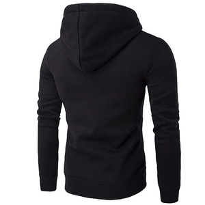 เสื้อมีฮู้ดมีซิปแบบลำลอง, ผ้าฝ้าย100% ระบายอากาศได้ดีขนาดพอดีตัว - Product Image 6