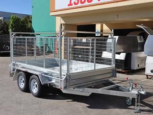 Remorque galvanisée robuste à double essieu 10x5 avec cage de 3 pieds, capacité de charge de 1001-2000 kg, origine Michigan, à vendre à Melbourne - Product Image 3