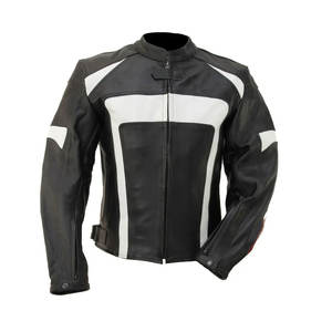 Veste de moto en cuir 100% la plus vendue, créez votre propre veste de moto sur mesure - Product Image 2