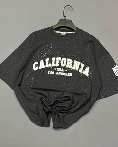 Lujo personalizar hombres 220gsm 250 Gsm gran tamaño gota hombro peso pesado Supima algodón camiseta - Product Image 2