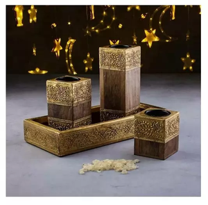 Brûleur à Bakhoor en Bois avec Motifs Laser Détaillés, Idéal pour les Cérémonies Religieuses, Écologique, en Bois de Santal, Durable et Personnalisable - Product Image 2