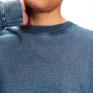 Confortable Basics Hommes Washed & Sun Faded Sweatshirt Nouveau Design Personnalisé Hommes Washed & Sun Faded Sweatshirt - Product Image 5